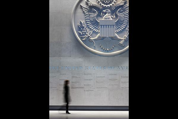 First Look Inside Kieran Timberlakes Us Embassy In London News